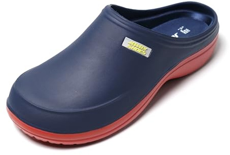 JOMIX Sabot Médical Orthopédique pour Homme - Chaussure de Jardin (Marine, 44 EU)
