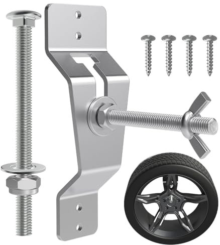 Porta Ruota di Scorta Montato A Parete | Supporto per Staffa per Pneumatici per Ruote per Rimorchio | Supporto per Ruota di Scorta per Veicoli | Supporto per Staffa per Ruota di Scorta per Auto
