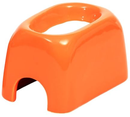 Sharplace Reptilienversteck, Reptilienbox, Landschaftsdekoration, Lebensraum aus, Hamsterhaus, Haustier-Lebensraum-Dekor für Bartagamen, Mittelorange