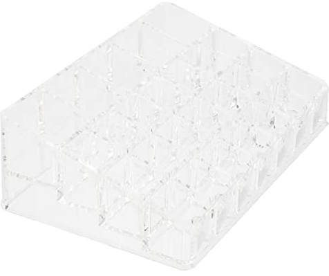 BELLIFFY Portarossetto Da Scrivania A 26 Griglie Organizer Per Rossetto Delicato Per Uso Domestico O Camera Da Letto