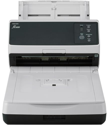 FUJITSU fi-8250 Numériseur chargeur automatique de documents (adf) + chargeur Manuel 600 x 600 DPI A4 Noir, Gris