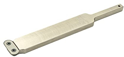 Simple Woodturning Tools Carbide Scraper, Shaping and Finishing Tool, USA Made (Negative Rake Oval Cutter/Unhandled)