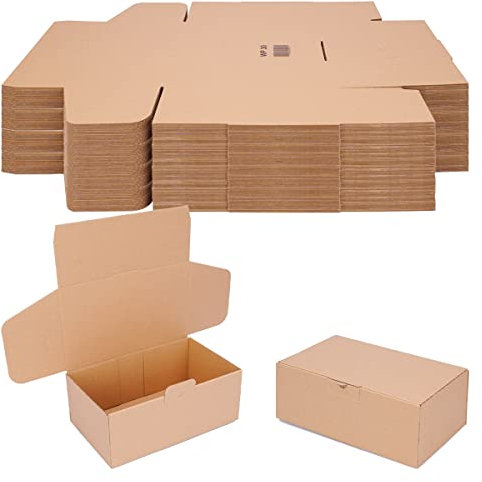 verpacking Faltschachteln 250 x 150 x 100 mm Braun (Außenmaß 258 x 158 x 105 mm) WP 30 Versandkarton DHL Karton Hermes DPD GLS Verpackung (100 Stück)