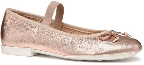 Geox Mädchen Jr Plie' D Ballet Flat, Old Rose, 36 EU