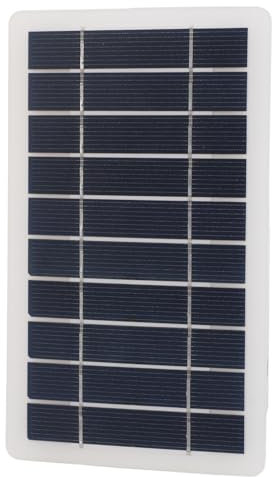 5W Solpanelladdare, Bärbar USB -solbatteri, Högeffektiv Monokristallin Kisel Liten Solpanel, för Bärbar Radiomobiltelefon