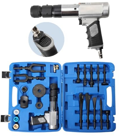 Vibro Druckluft Meißelhammer Satz,lufthammer kfz,15tlg Air Hammer Kit