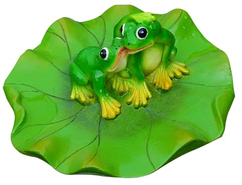 Kaeltsyn a Foglia Galleggiante Artificiale Artigianato Artificiale all ' Aperto a Foglia Galleggiante Verde Fornitura da Giardino Stagno Figure Decorazioni Decorazioni per la casa per soggiorni Casa