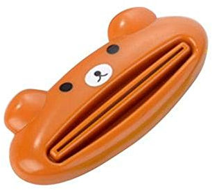 Sugelar Toothpaste Tube Squeezer Animal Toothpaste Clip, Chocolate Brown