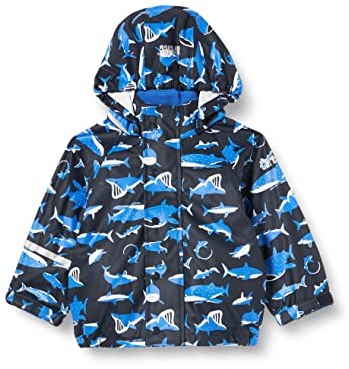 CareTec Rain jacket - PU w/o fleece, Abbigliamento antipioggia Unisex - Bambini e ragazzi, Blu Ocean Blue (706), 86