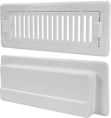 Lüftungsgitter Schiebelüfter Seitenlüfter Wohnwagen Wohnmobil Caravan Boot weiß