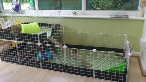 Correx Sheet 2400 x 1200mm 8x4 Corrugated Plastic White or Black 2mm C&C Cage (1 Sheet, Black)