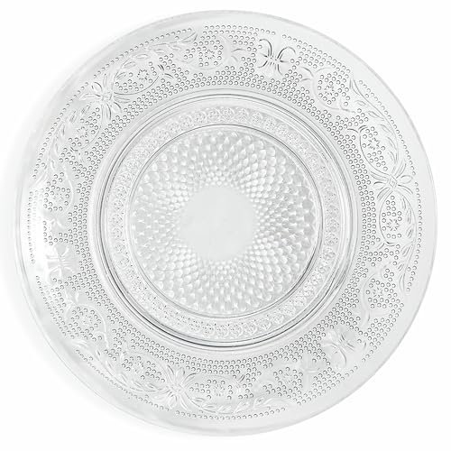 Villa d'Este Home Tivoli Lot de 6 assiettes à pain Ø 15 cm en verre, Imperial