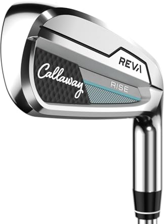 Callaway Golf Reva Rise Individual Iron(Right Hand, Ladies Flex, Pitching Wedge, LinQ 45 Gram)