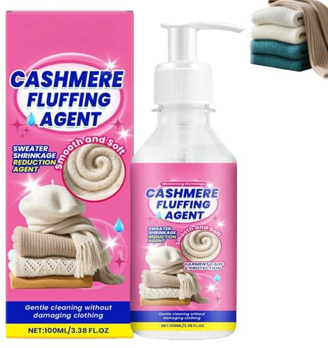 Wool Shrinking Reducer,Wool Sweater Shrinkage Reduction Agent, Sweater Restorer Liquid,Fabric Care Treatment for Woolen Clothes,Quickly Restores Clothes to Their Original Size and Fluff,100ml