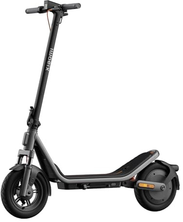 Xiaomi Scooter Eléctrico 6, 45km de autonomía, suspensión Delantera y Trasera, neumáticos 12 sin cámara, frenado Doble, Plegable para Adultos, homologado para Carretera, Certificado por la DGT