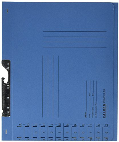 Falken 15033808 Pendelhefter Dehntasche blau