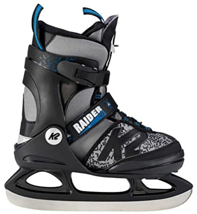 K2 Skates Jungen Schlittschuhe Raider Ice, black - grey, 25C0010.1.1.S
