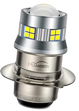 Ruiandsion H6M LED-lampa 10–30 V P15D superljus vit 2016 20SMD Chips LED-lampa för motorcykelstrålkastare (paket med 1)