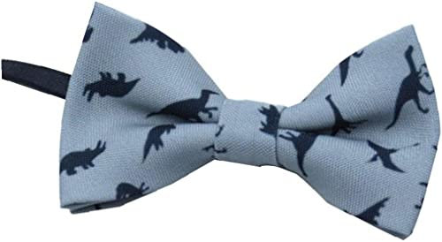 Youning Kinder Fliege für Jungen Cartoon Dinosaurier Muster Fliege Bowties Verstellbar Kleiner Gentleman Formelle Lässige Smoking Kinderfliege Krawatte Schleife Babyfliege für Hochzeit Party