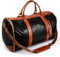 Anzugtasche Reisen für Männer Frauen, Weekender Tasche Leder mit Kulturbeutel, Fach, Anzugtasche Reisetasche Wandelbare, Kleidertasche Groß 52x25x32cm, Wasserdicht Kleidersack Anzughülle für Business