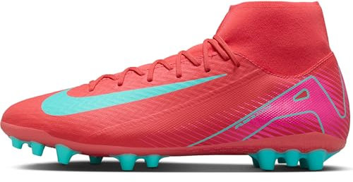 Nike Men's Zoom Superfly 10 Academy AG Football Shoe, Ember Glow/Aurora Green, 9