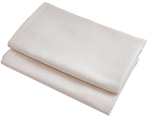 OFFSCH 2 Pz garza per colino vaporiera per alimenti colino per frutta colino per panni da caffè garza a maglia fine succo pressato tessuto di cotone filtrante fine filtro riutilizzabile