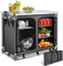 Hebitod Campingküche Campingschrank faltbar Faltschrank Klappschrank, für Camping,Garten Grillen,Picknick, 97x78x50cm mit Tragetasche