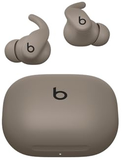 Beats - Powerbeats Fit - Écouteurs de Sport sans Fil à réduction du Bruit avec Ajustement Parfait, IPX4, jusqu'à 30 h d'autonomie avec étui de Charge, Compatible avec Apple et Android - Gris Granite