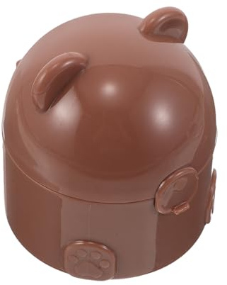 ROMISBABA Bärbar Puderbehållare med Sminkpuff för Kroppspuder Kompakt och Återfyllbar Resepuderbox för Kvinnor Elegant Design och Hög Absorberingsförmåga för Hem och Resor