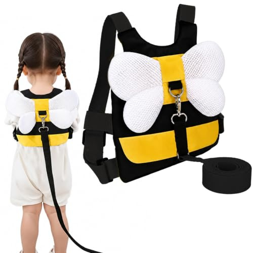 Baby Walking Harness Kids Reins and Toddler Leash for Walking, Anti-Lost Safety Harness for Children in Crowded Places and Outdoor Travel