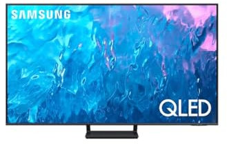 Samsung QLED 4K Q70C 75 Zoll Fernseher, Quantum Prozessor 4K, Motion Xcelerator Turbo+, Quantum HDR, Smart TV, (Modell 2023, 75Q70C)