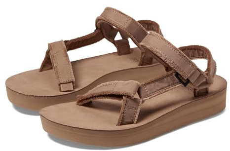 Teva MIDFORM UNIVERSAL Womens Platform Sandals in Tan - 4 UK