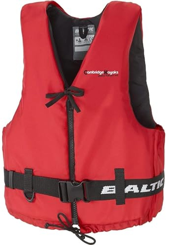 Cambridge Kayaks Baltic Aqua Pro Buoyancy Aid – 50N Kayak & Canoe Life Jacket – Adjustable Paddleboard Safety Vest for SUP, Sailing & Water Sports – Red, Black or White – Sizes S–XL