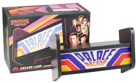 Grupo Erik Lámpara pared Arcade Stranger Things - Estanteria pared Con Soporte videojuegos - Lámpara escritorio l Accesorios Gaming, Decoracion habitación pared