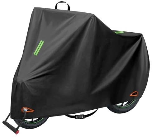 CICMOD Bache Moto Exterieur, 210D Oxford Housse de Moto Impermeable pour Scooter Motocyclette 245x105x125cm