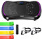 Vibration Plate Exercise Machine, 3D Vibrating Plates for Weight Loss and Lymphatic Drainage, 200 Adjustable Speeds Max Weight 400 Lbs, Whole Body Workout Sculpting Platform for Home Fitness