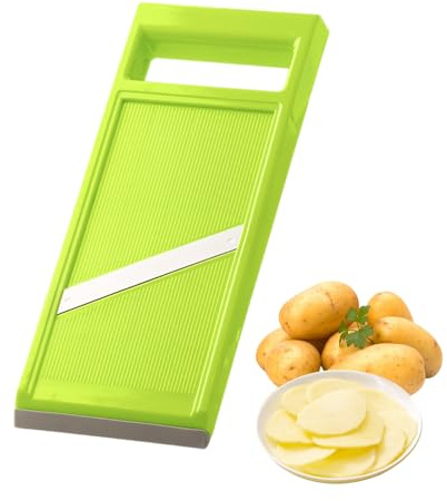 Grönsaksskärare, enkel grönsaksskärare, multifunktionell skärare, potatis- och gurkskärare, kökstillbehör