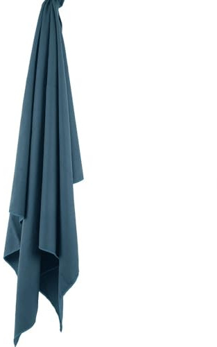 Lifeventure Recycled SoftFibre Travel Towel - Compact, Lightweight Quick-Dry Sports & Beach Towel, Sand-Free Design