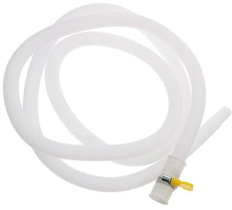 TEMPNAP Tubo de drenaje del aire acondicionado drenar agua tubo de drenaje flexible manguera drenaje universal para aire acondicionado desagüe universal Acero inoxidable