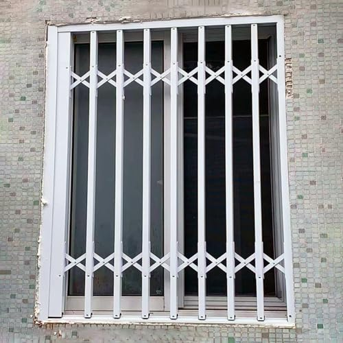 Barre di sicurezza regolabili per finestre con serratura – Protezione di sicurezza antifurto per una maggiore protezione domestica