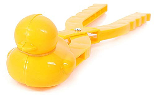 1Pcs Winter Reusable Plastic Snowball Maker Clip Duck Shaped Snow Sand Tool For Snowball Fight Outdoor Fun Sports Toys Gifts 20 * 5Cm Fashion
