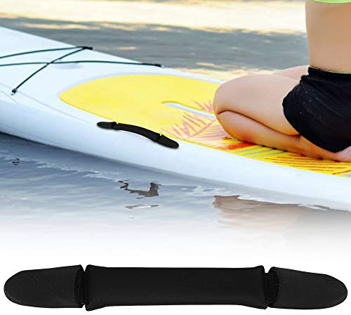 BORDSTRACT Asa de Transporte para Tabla de Surf, Neopreno y Piel sintética, Accesorio para asa de Tabla de Surf Suave, Salvavidas y Accesorio para asa de Tabla de Rescate de Surf