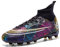 Biayphyne Fussballschuhe Kunstrasen Herren Hallenschuhe Fussball Turf Fußballschuhe Für Jungen Indoor AG FG TF Trainingsschuhe Outdoor (068 Schwarz AG 44)