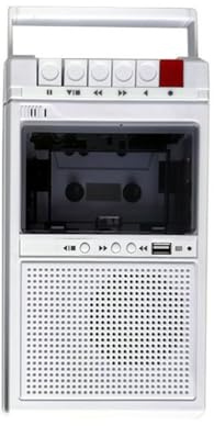 Aorwh Retro Kassettinspelare och -spelare stöder intern och extern inspelning och USB-transkription