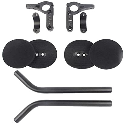 KBOLAE Bicycle Aero Bar Triathlon Bike Tri Bars Arm Relaxation Arm Rest Handlebars