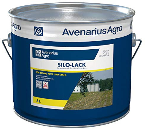 Avenarius Silo Lack Anstrich Gärfuttersilos Schutz gegen Silagesäuren 5 Liter