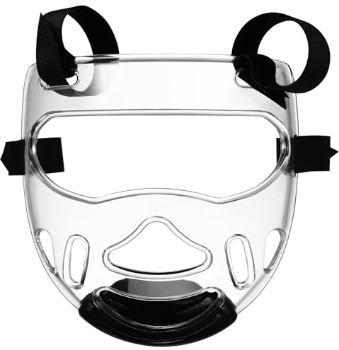 Transparent Karate Headgear Boxing Head Guard Protector Arts Helmet for Sparring Grappling Muay Thai Kickboxing Wrestling Taekwondo Training Arts Helmet Kids Tiara