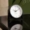 Karlsson [DL] Alarm Clock Calm Metal Black -
