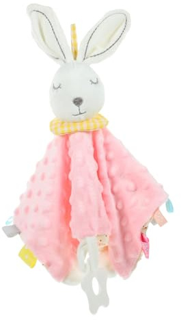 COOPHYA 1pezzi Soothing Towel Morbido e Panno Per Giocattolo Da Coccole Per Sonno Design Animale Accessorio Per Bebè Anni