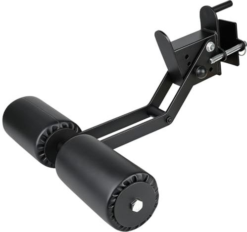 Soporte de extensión de piernas, para Racks de Potencia de 2x2 | compatible con orificios de 5/8 o 1, sujeciones de piernas ajustables, superficie de cuero